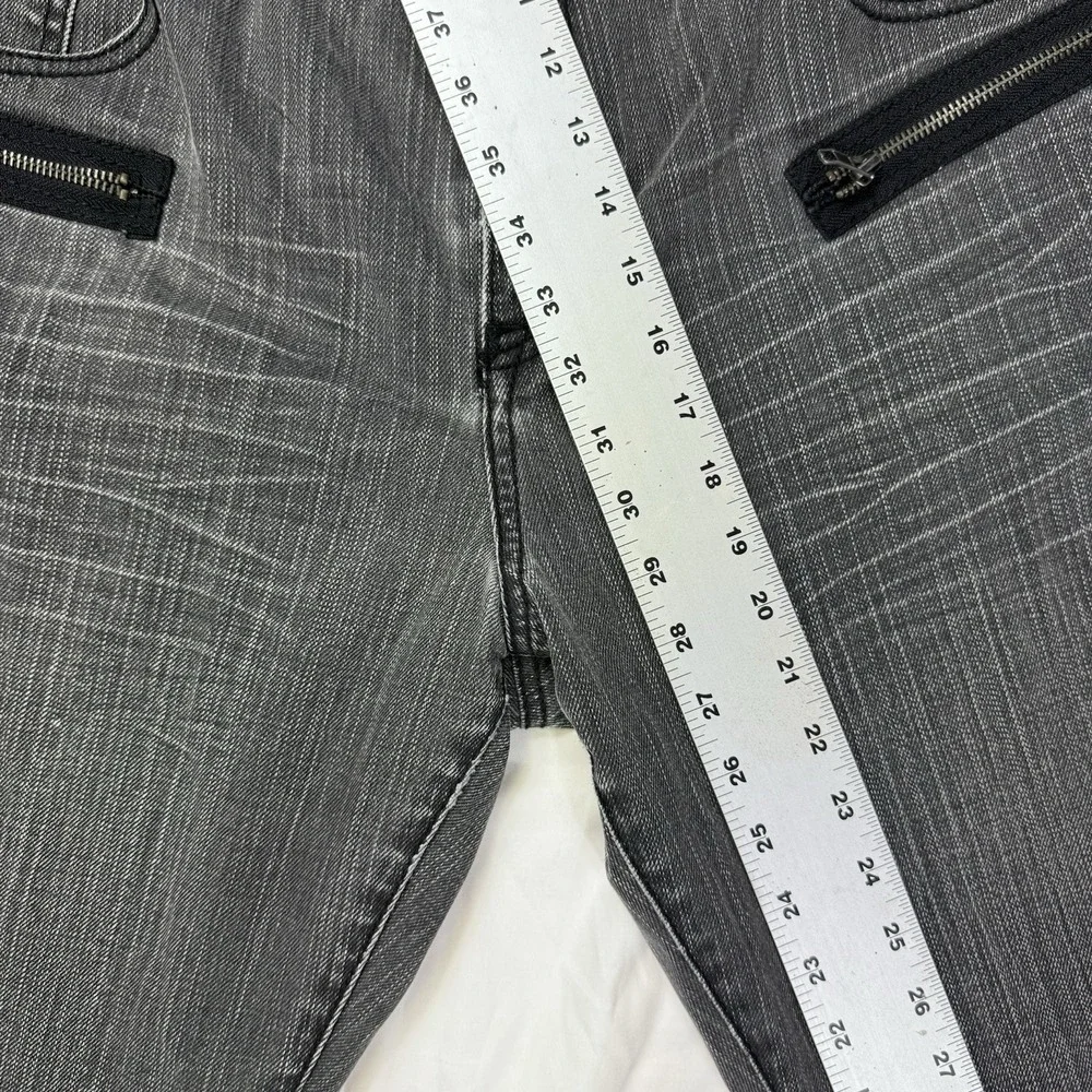 VTG Marc Ecko Jeans Cut and Sew Black Denim Men's 38x30 Straight Grunge Designer